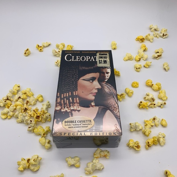 Cleopatra VHS 2001  SEALED (1963) 2- Tape Set Special Edition 20th Century Fox - Picture 2 of 10